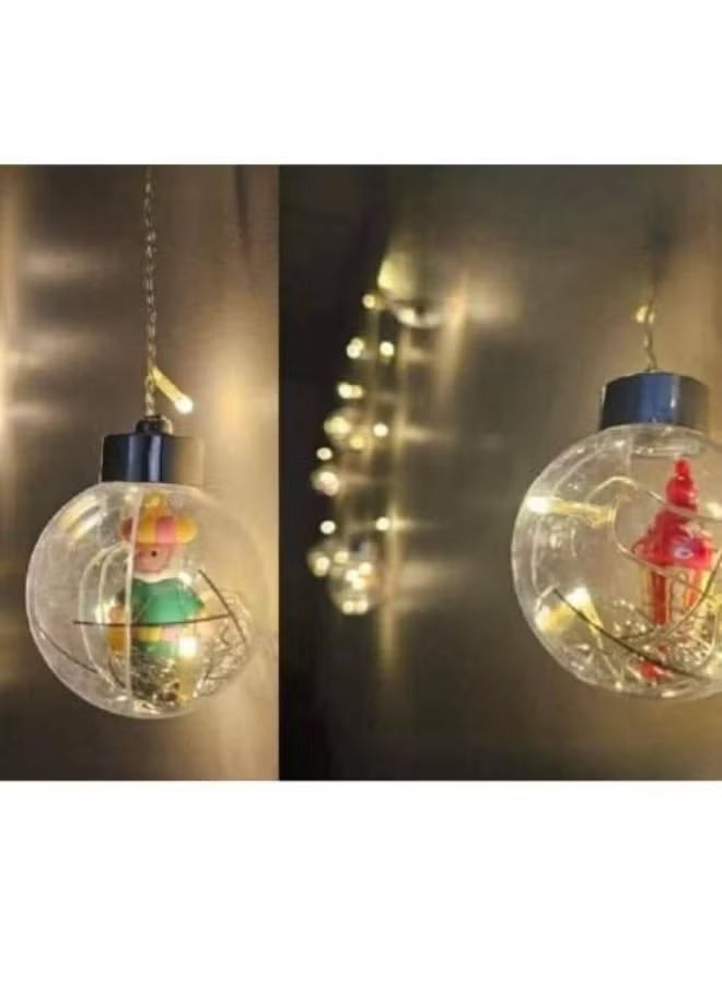 LED String Lights Balls Curtain - Ramadan Decoration - Image 2